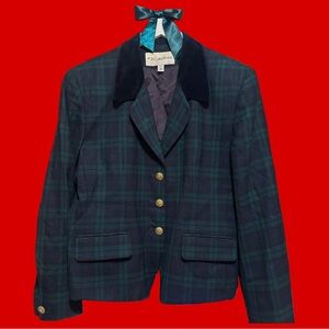 Vintage Tartan Blazer